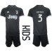 Juventus Gleison Bremer #3 Replika Babykläder Tredje matchkläder barn 2023-24 Korta ärmar (+ Korta byxor)